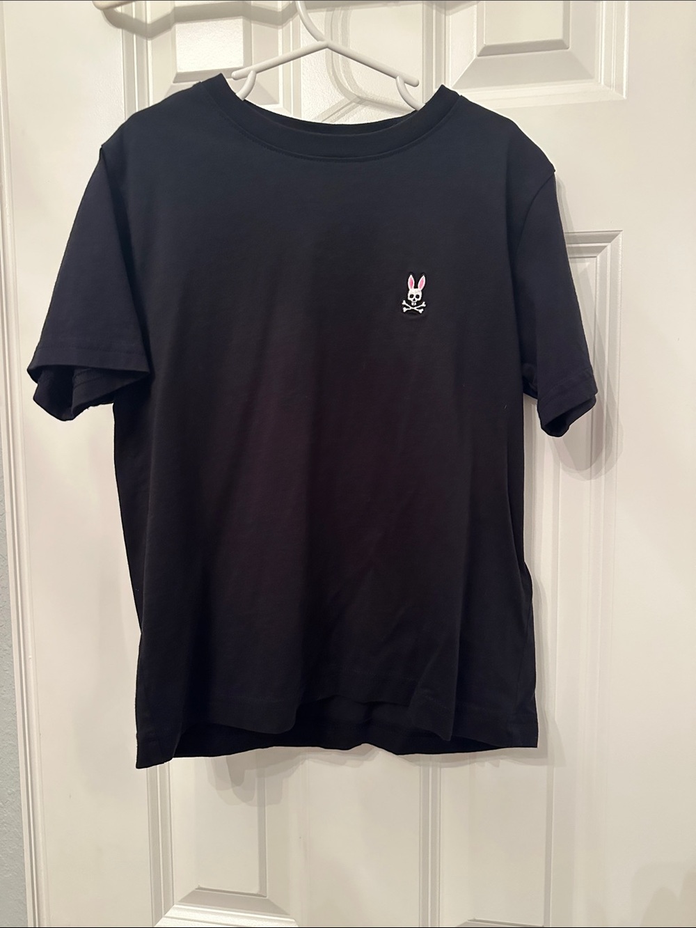 Boys Psycho Bunny Crew Neck T-Shirt with Bunny Logo